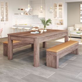 Bonker 3 in 1 Table Brown Bonker 3 in 1 Table Brown