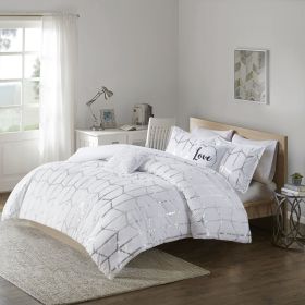 Metallic Printed Comforter Set