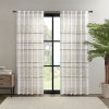 Cotton Printed Curtain Panel with tassel trim and Lining(Only 1 Pc Panel)