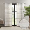 Cotton Printed Curtain Panel with tassel trim and Lining(Only 1 Pc Panel)