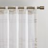 Cotton Printed Curtain Panel with tassel trim and Lining(Only 1 Pc Panel)