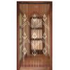 32-Line Wooden Bead Curtain Porch Partition Window Wooden Curtain Minimalist Design Room Decor