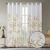 Burnout Printed Curtain Panel