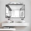 Modern Bathroom Vanity Lighting 4-Light LED Vanity Lights Over Mirror Bath Wall Lighting