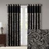 Jacquard Curtain Panel Pair(2 Pcs Window Panels)