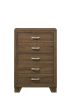 Oak 5-Drawer Chest