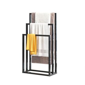 Bathroom Metal Freestanding Holder Organizer Towel Rack