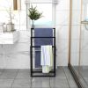 Bathroom Metal Freestanding Holder Organizer Towel Rack