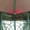 10x10 Outdoor Patio Gazebo Canopy Tent With Ventilated Double Roof And Mosquito net(Detachable Mesh Screen On All Sides),Suitable for Lawn, Garden, Ba