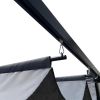 Replacement Canopy Top Cover Fabric for 13 x 10 Ft Outdoor Patio Retractable Pergola Sun-shelter Canopy