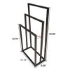 Bathroom Metal Freestanding Holder Organizer Towel Rack