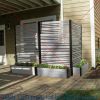 Privacy Screens 6ft H x 4ft W x 1ft Outdoor Freestanding Privacy Fence Screen Panel and Planter Box Kit