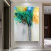 Modern Park Landscape Oil Painting Leonid Afremov Abstract Canvas Painting Wall Art Poster Prints Living Room Home Decor