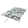 2-3 Seater Swing Cushion Waterproof Outdoor Swing Cushions Replacement Swing Bench Pads Chair Mat with Backrest 8 Tie Straps 59x43.3x3.9in for Patio F